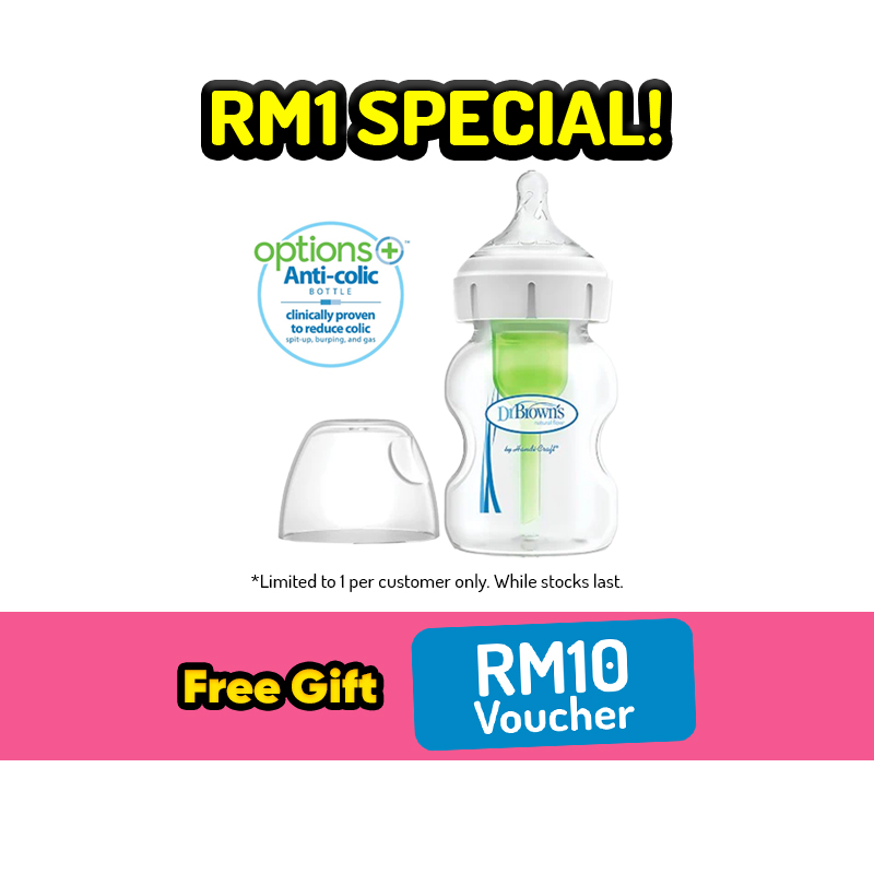 Dr. Brown's Options+ 5oz/150ml PP Wide Neck + FREE GIFT